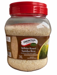 Picture of Unicom White Keeri Samba  5Lbs Bottle