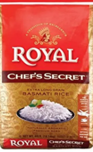 Picture of ROYAL  CHEF'S SECRET BASMATHI RICE 40LBS